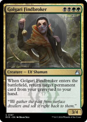 Golgari Findbroker - 187: Ravnica Remastered