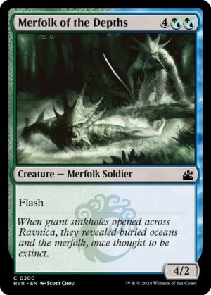 Merfolk of the Depths - 200: Ravnica Remastered
