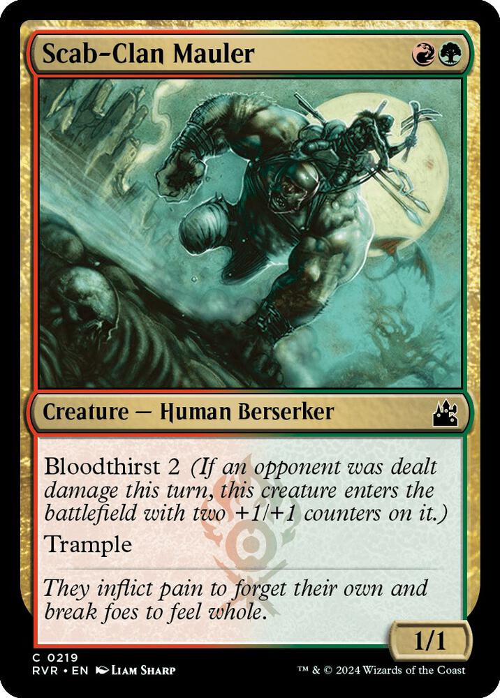 Scab-Clan Mauler - 219: Ravnica Remastered