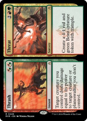 Thrash // Threat - 246: Ravnica Remastered