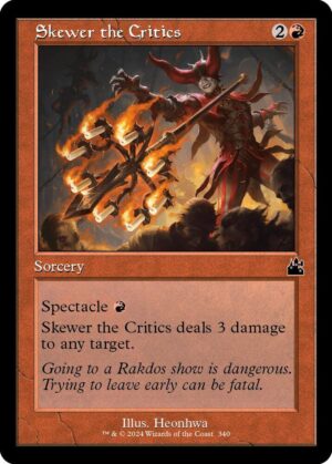 Skewer the Critics (Retro Frame) - 340: Ravnica Remastered
