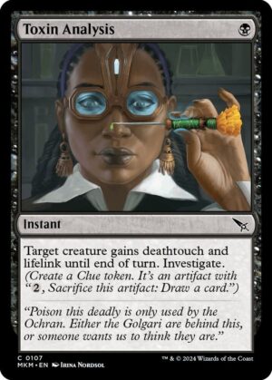 Toxin Analysis - 107: Murders at Karlov Manor