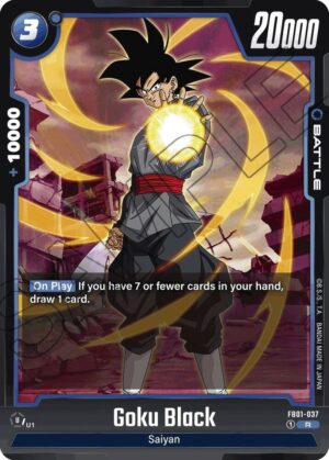 Goku Black - FB01-037 - FB01-037: Awakened Pulse