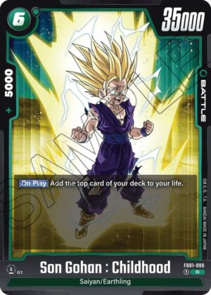 Son Gohan : Childhood - FB01-090 - FB01-090: Awakened Pulse