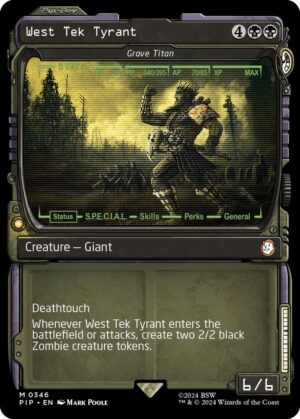 West Tek Tyrant - Grave Titan (Showcase) - 346: Universes Beyond: Fallout