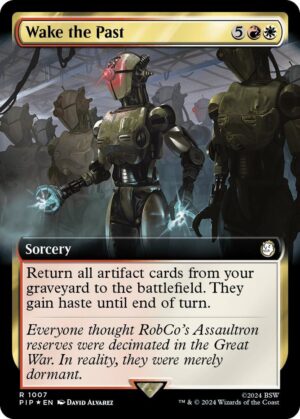 Wake the Past (Extended Art) (Surge Foil) - 1007: Universes Beyond: Fallout