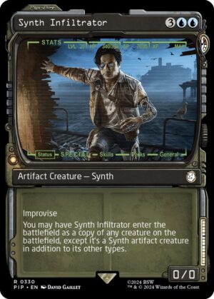 Synth Infiltrator (Showcase) - 330: Universes Beyond: Fallout