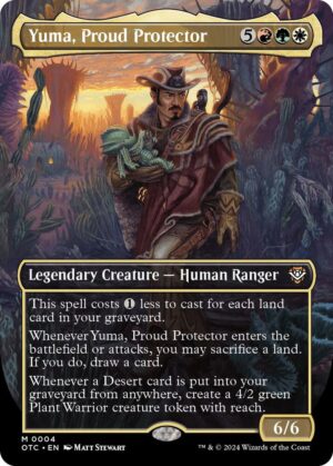 Yuma, Proud Protector (Borderless) - 4: Commander: Outlaws of Thunder Junction