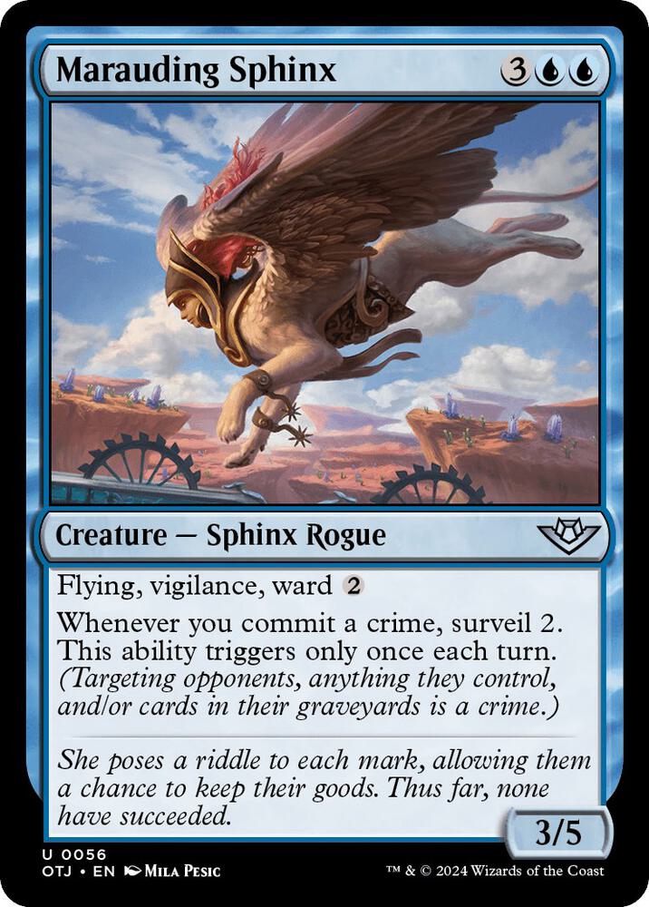 Marauding Sphinx - 56: Outlaws of Thunder Junction