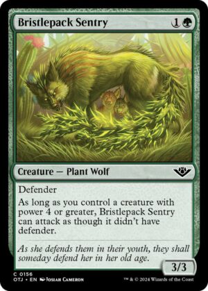 Bristlepack Sentry - 156: Outlaws of Thunder Junction