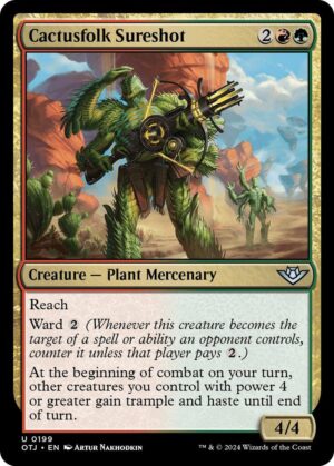 Cactusfolk Sureshot - 199: Outlaws of Thunder Junction