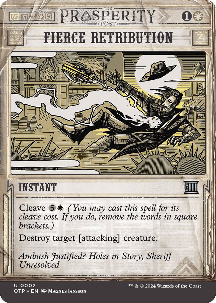 Fierce Retribution - 2: Outlaws of Thunder Junction: Breaking News