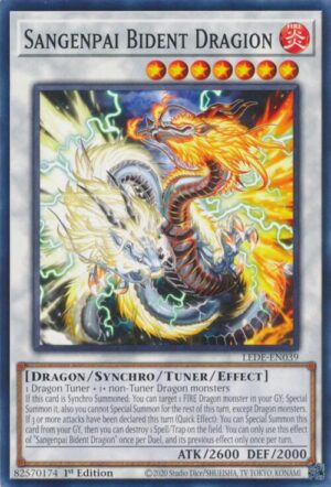 Sangenpai Bident Dragion - LEDE-EN039: Legacy of Destruction