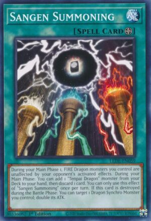 Sangen Summoning - LEDE-EN059: Legacy of Destruction