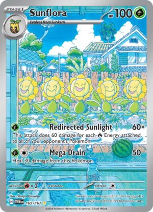 Sunflora - 169/167 - 169/167: SV06: Twilight Masquerade (MP)