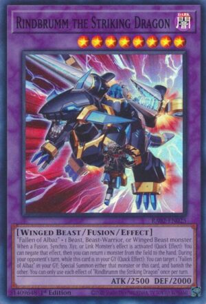Rindbrumm the Striking Dragon - RA02-EN025: 25th Anniversary Rarity Collection II