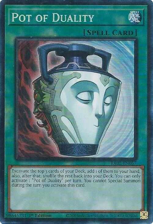 Pot of Duality (PCR) - RA02-EN057: 25th Anniversary Rarity Collection II