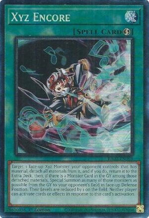 Xyz Encore (PCR) - RA02-EN059: 25th Anniversary Rarity Collection II