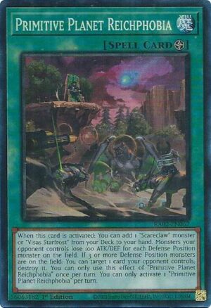Primitive Planet Reichphobia (PCR) - RA02-EN067: 25th Anniversary Rarity Collection II