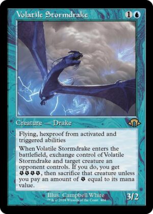 Volatile Stormdrake (Retro Frame) - 404: Modern Horizons 3