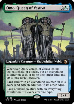 Omo, Queen of Vesuva (Extended Art) - 30: Commander: Modern Horizons 3