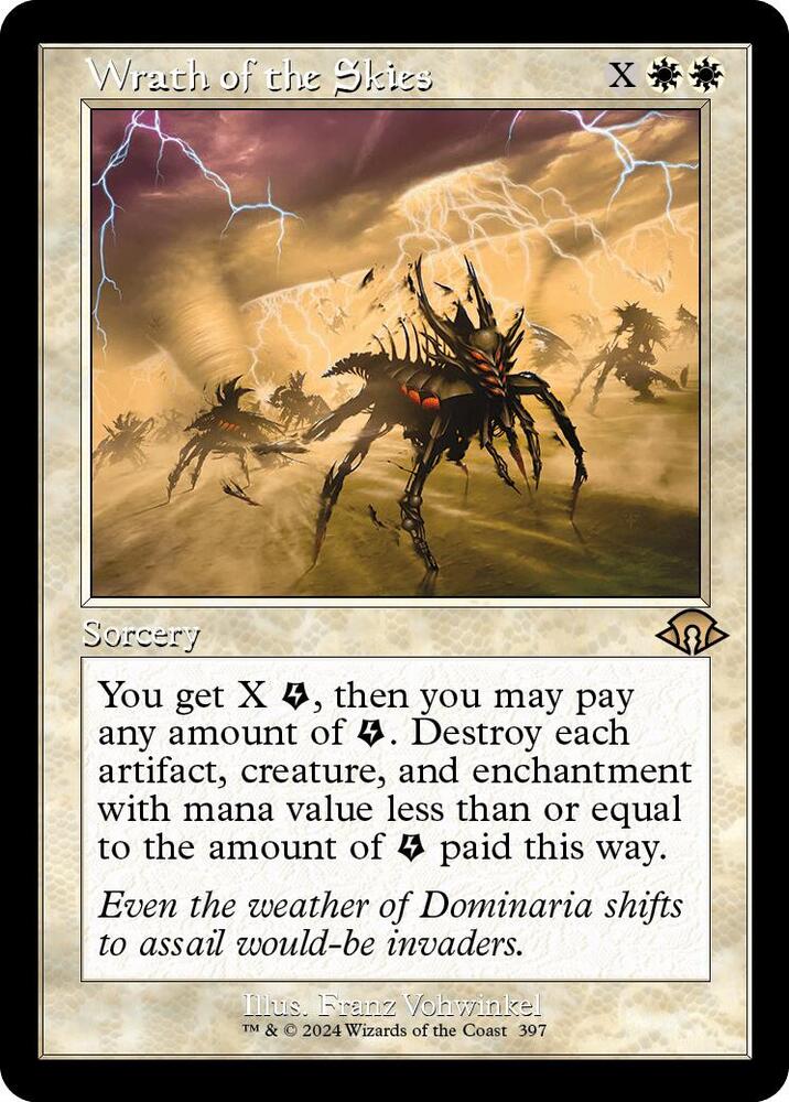 Wrath of the Skies (Retro Frame) - 397: Modern Horizons 3