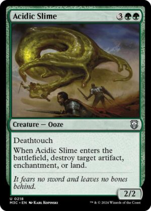 Acidic Slime - 218: Commander: Modern Horizons 3