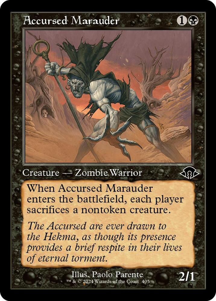 Accursed Marauder (Retro Frame) - 405: Modern Horizons 3