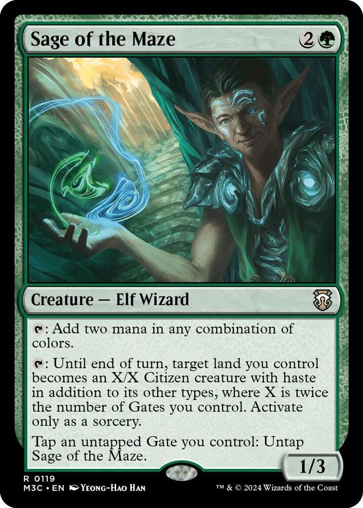 Sage of the Maze - 119: Commander: Modern Horizons 3