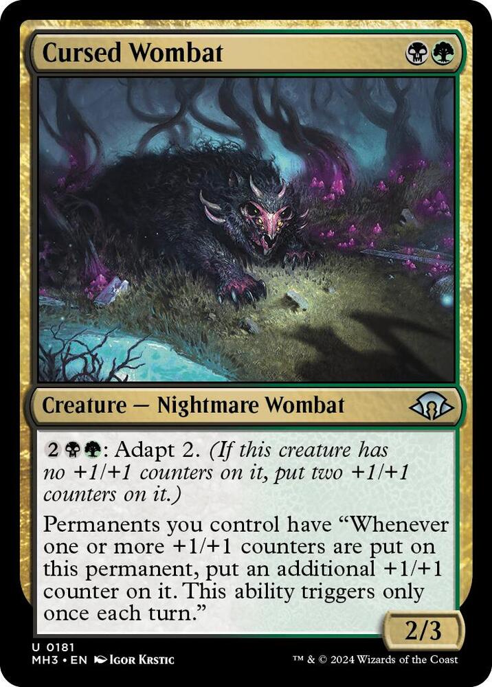 Cursed Wombat - 181: Modern Horizons 3