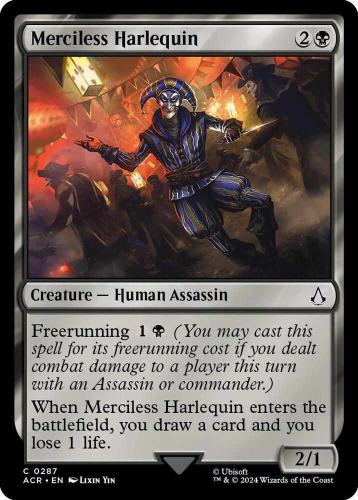 Merciless Harlequin - 287: Universes Beyond: Assassin's Creed