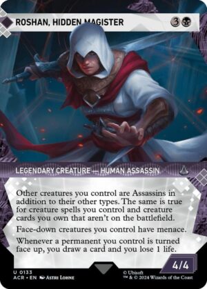 Roshan, Hidden Magister (Showcase) - 133: Universes Beyond: Assassin's Creed