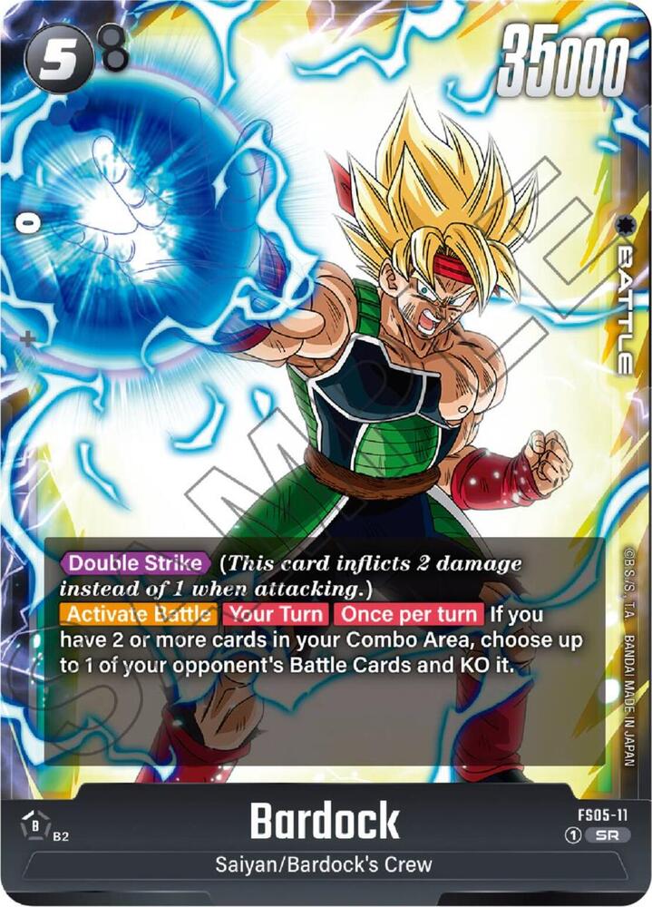 Bardock - FS05-11 - FS05-11: Starter Deck 5: Bardock