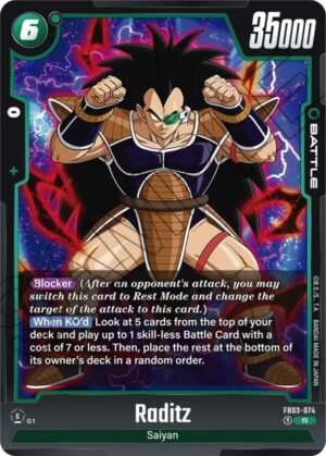 Raditz - FB03-074 - FB03-074: Raging Roar