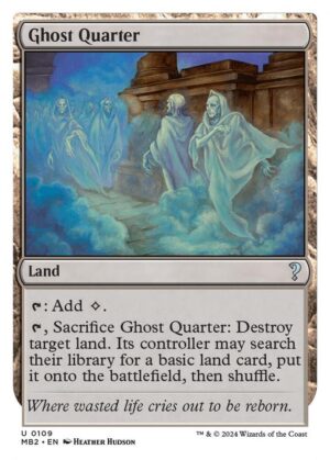 Ghost Quarter (White Border) - 109: Mystery Booster 2