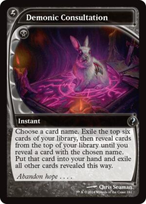 Demonic Consultation (Future Sight) - 181: Mystery Booster 2