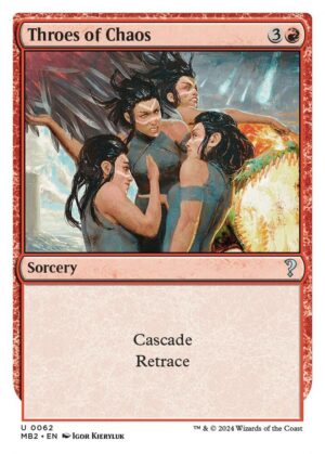 Throes of Chaos (White Border) - 62: Mystery Booster 2