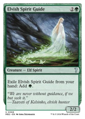 Elvish Spirit Guide (White Border) - 68: Mystery Booster 2
