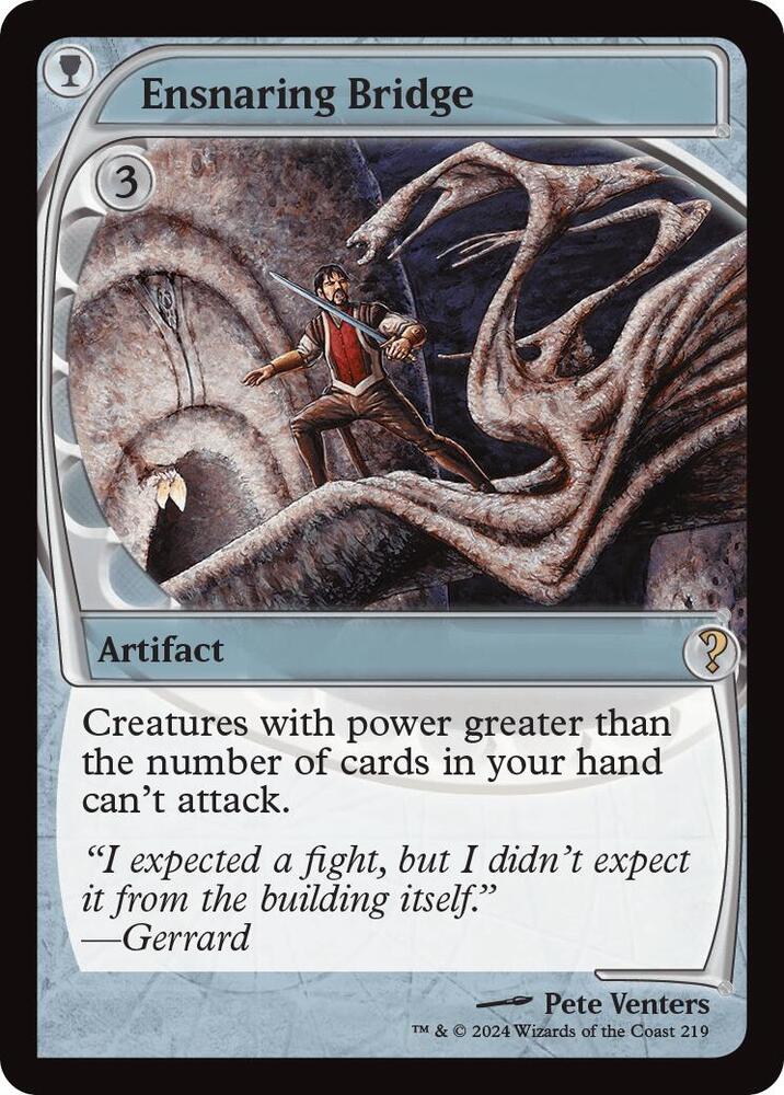 Ensnaring Bridge (Future Sight) - 219: Mystery Booster 2