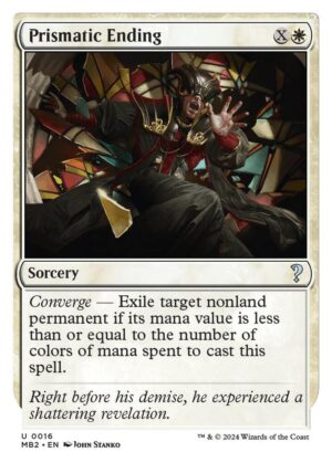 Prismatic Ending (White Border) - 16: Mystery Booster 2