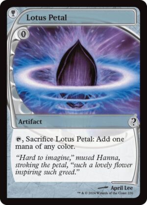 Lotus Petal (Future Sight) - 226: Mystery Booster 2