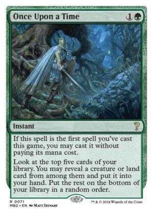 Once Upon a Time (White Border) - 71: Mystery Booster 2