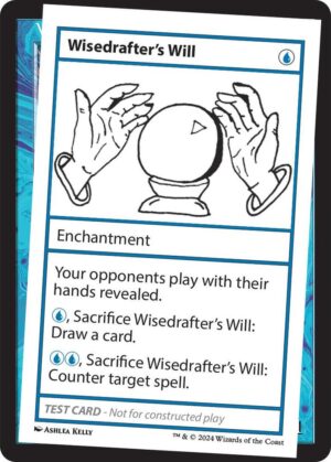Wisedrafter's Will: Mystery Booster 2 Playtest Cards
