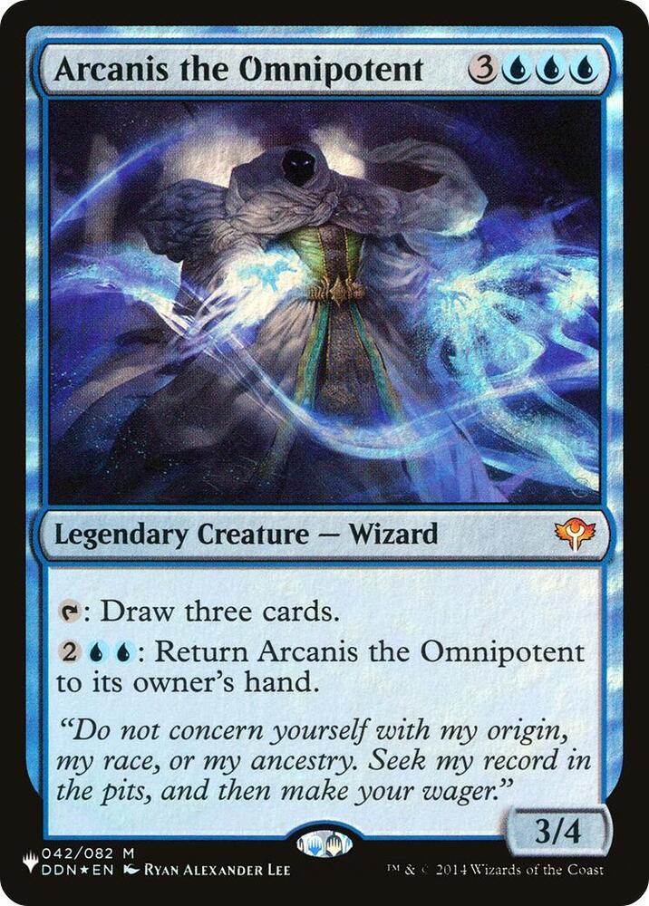 Arcanis the Omnipotent - 042/082: The List Reprints