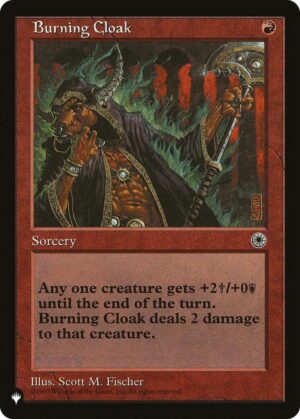 Burning Cloak: The List Reprints