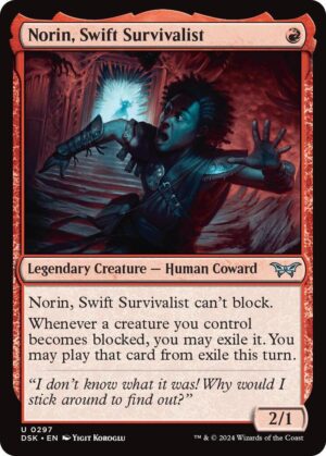 Norin, Swift Survivalist (0297) - 297: Duskmourn: House of Horror