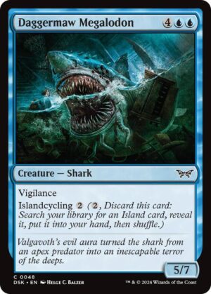 Daggermaw Megalodon - 48: Duskmourn: House of Horror