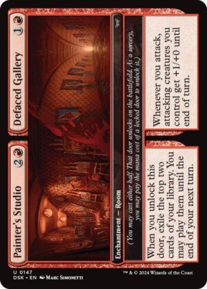 Painter's Studio // Defaced Gallery - 147: Duskmourn: House of Horror
