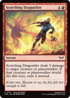 Scorching Dragonfire - 156: Duskmourn: House of Horror