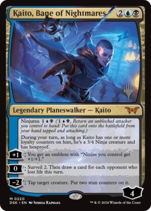 Kaito, Bane of Nightmares - 220: Promo Pack: Duskmourn: House of Horror